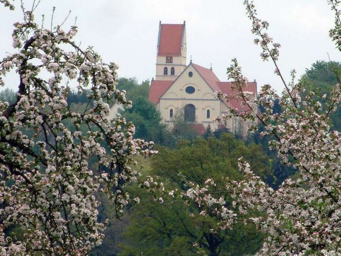 Blick auf die St. Michael Kirche